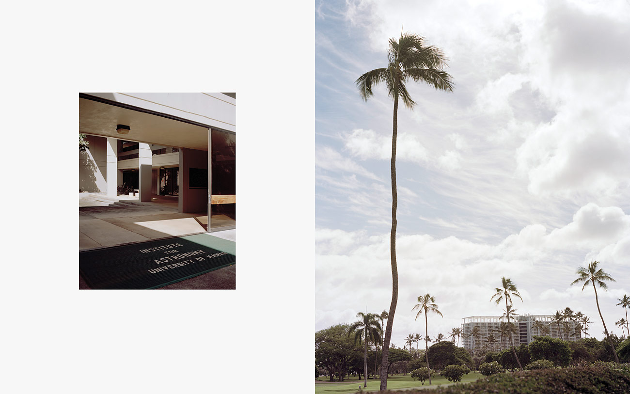 Sterne über Hawaii - Institute for Astronomy University of Hawaii, Honolulu | Im Kahala Hotel, Honolulu, notierte Carl Sagan 1977 die ersten Vorschlagliste für die Inhalte der „Goldenen Schallplatte“ der Voyager Mission.