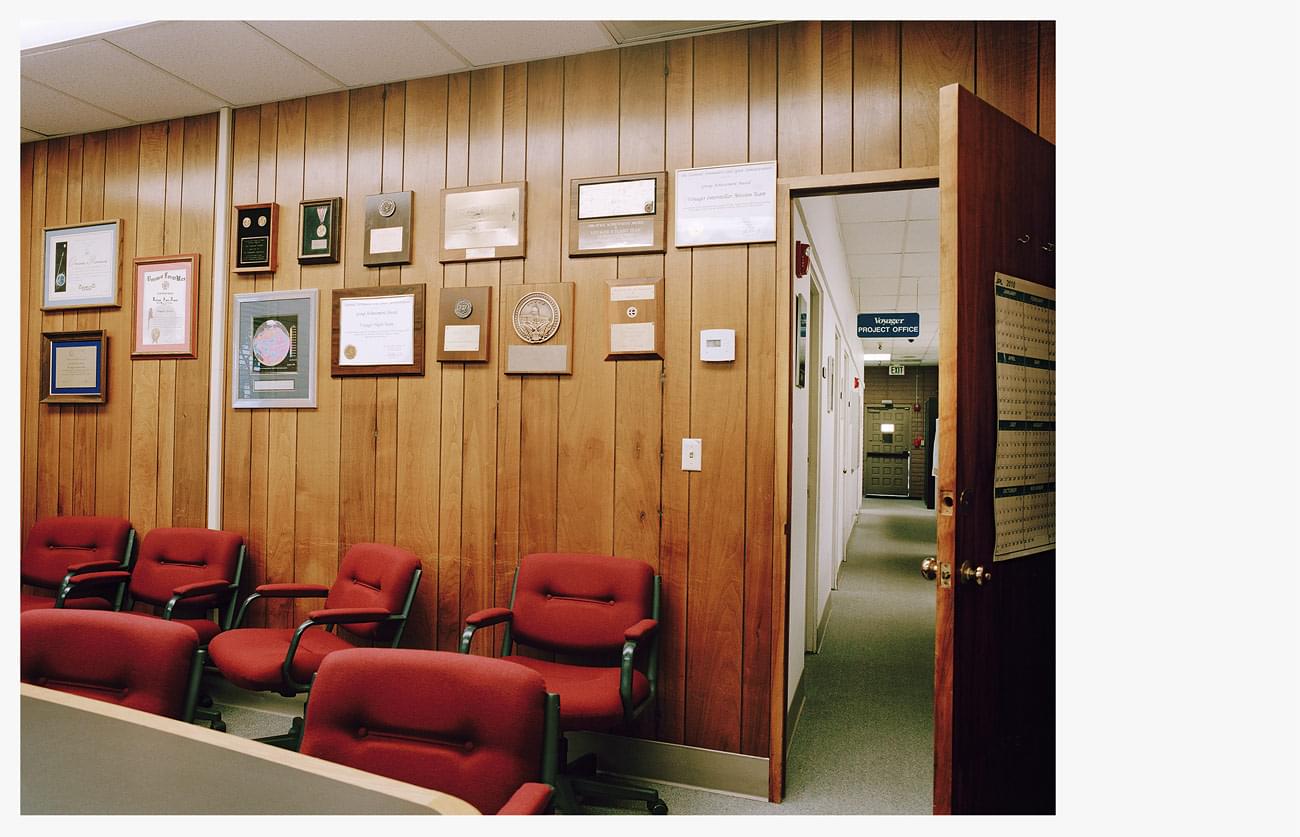 Voyager – The Grand Tour - The Voyager Project conference room.