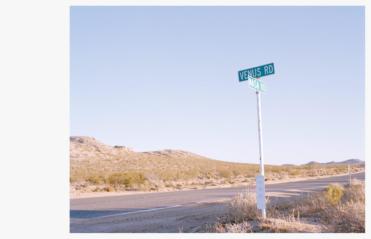 Voyager – The Grand Tour - Nasa Road runs from Fort Irwin to the Goldstone Complex.  Turn-off to the Venus Site and DSS13.